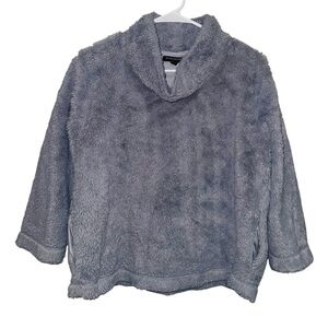 Banana Republic Soft Gray Cowl Neck Sweater